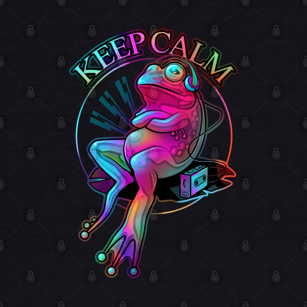 FROG KEEP CALM 2017 by ADAMLAWLESS